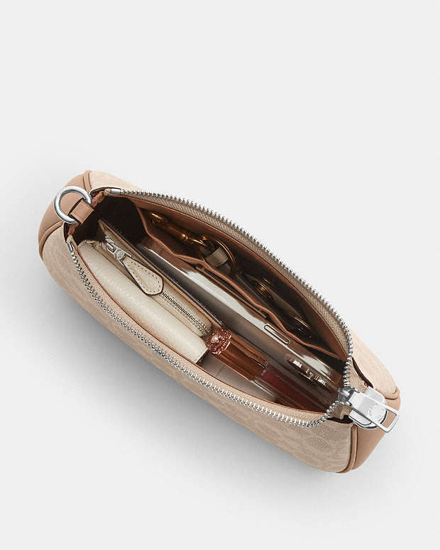 Sac épaule Teri en toile exclusive