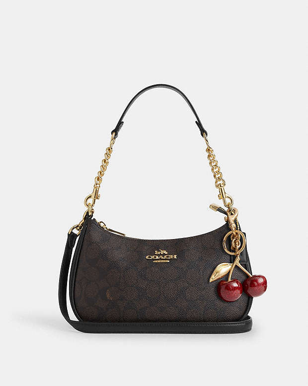 Sac épaule Teri en toile exclusive