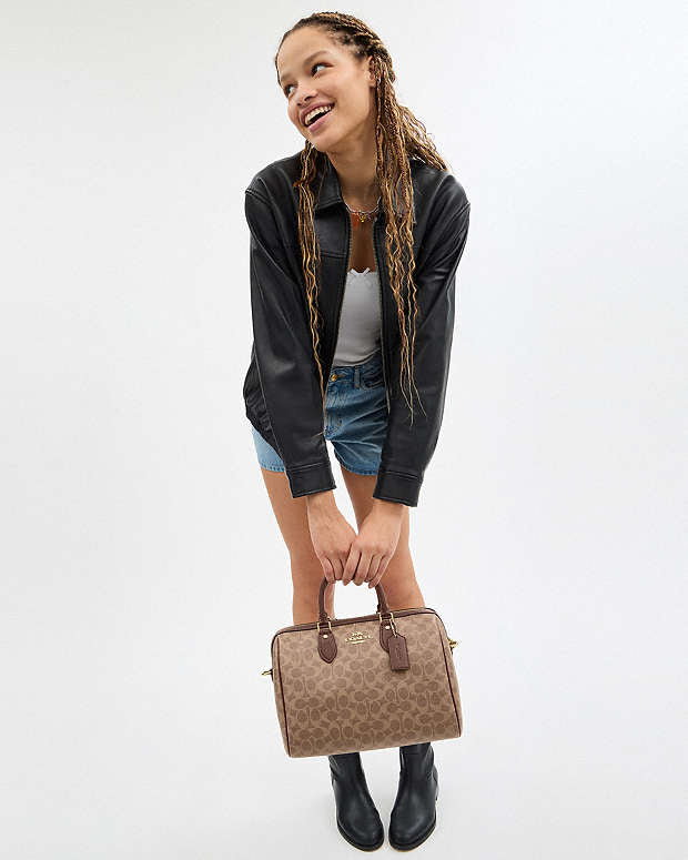 Grande sacoche Rowan en toile exclusive