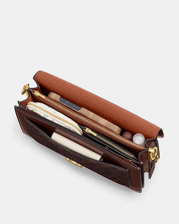 Sac épaule Tabby 26 en toile exclusive