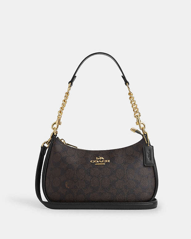 Sac épaule Teri en toile exclusive