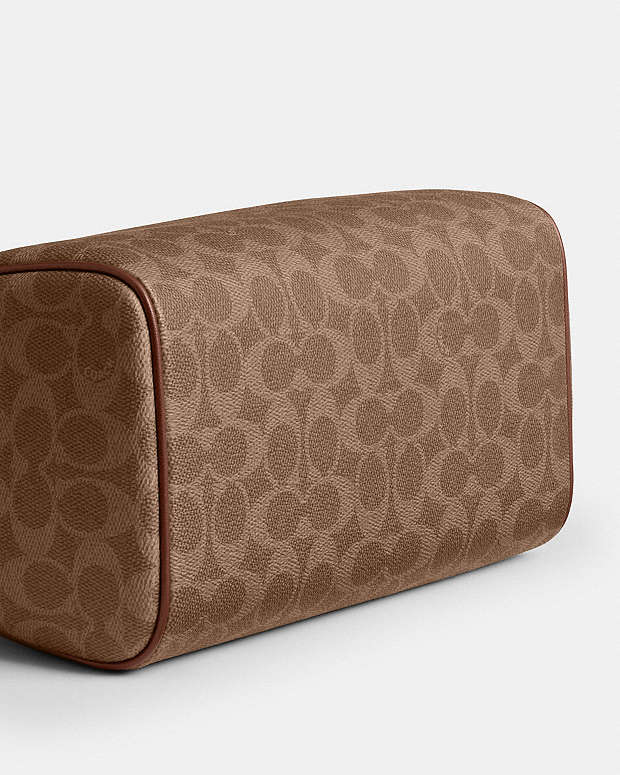 Sac Satchel Rowan en toile signature