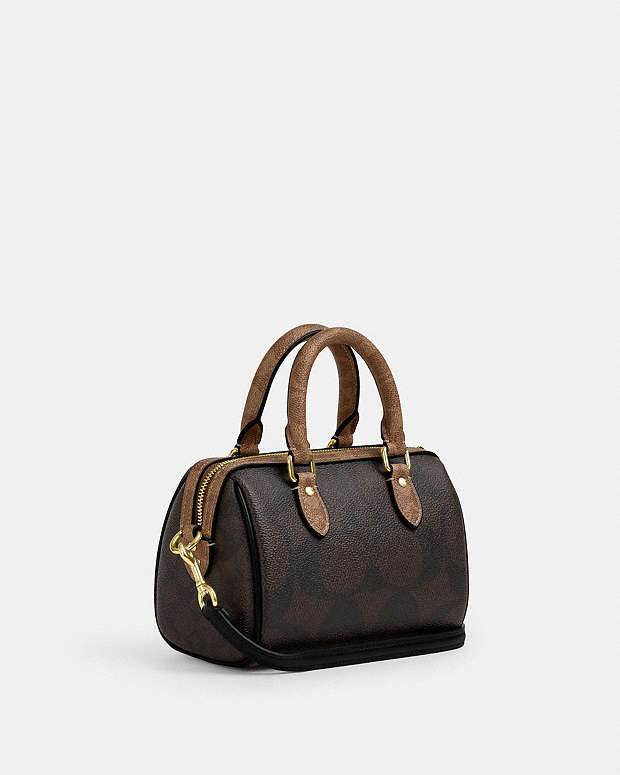 Mini Sac Bandoulière Rowan En Maxi Toile