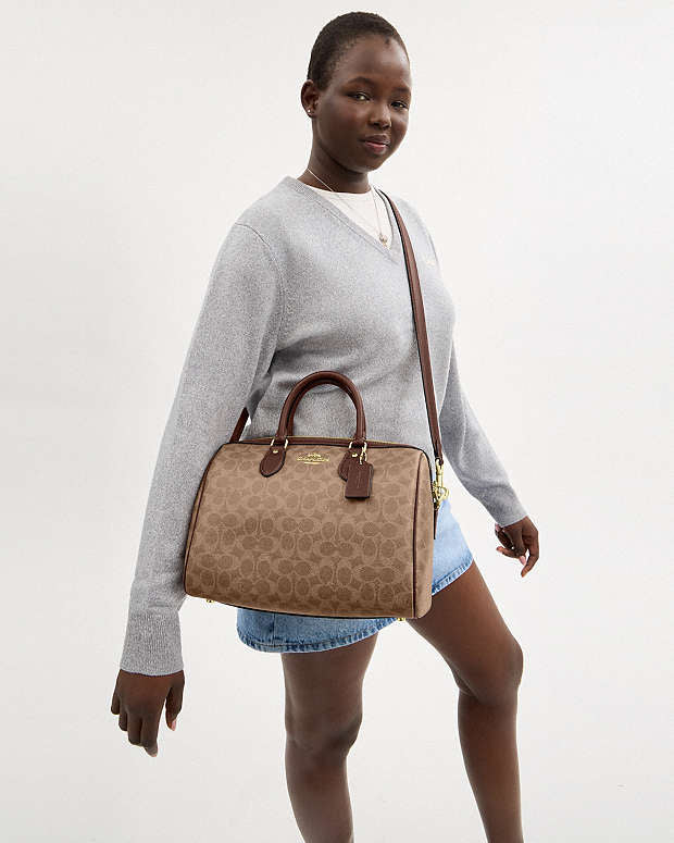 Grande sacoche Rowan en toile exclusive
