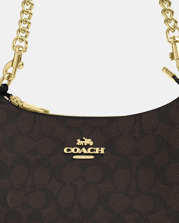 Sac épaule Teri en toile exclusive