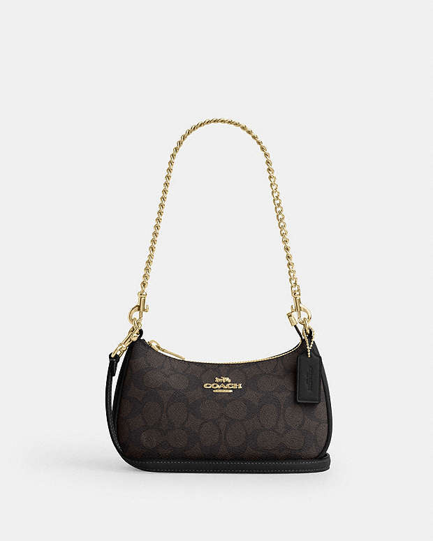 Mini sac bandoulière Teri en toile exclusive