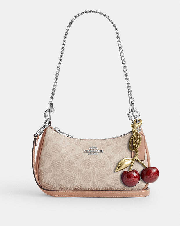 Mini sac bandoulière Teri en toile exclusive