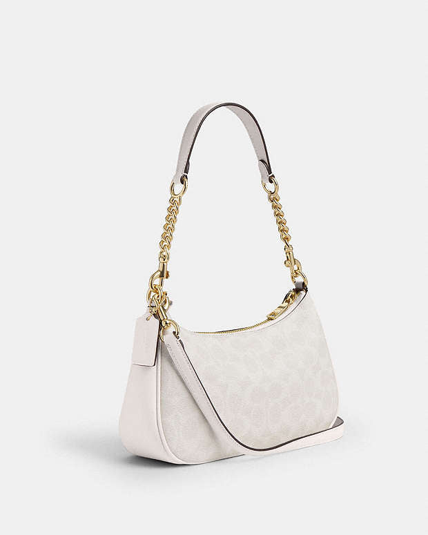Sac épaule Teri en toile exclusive