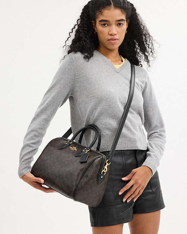 Grande sacoche Rowan en toile exclusive