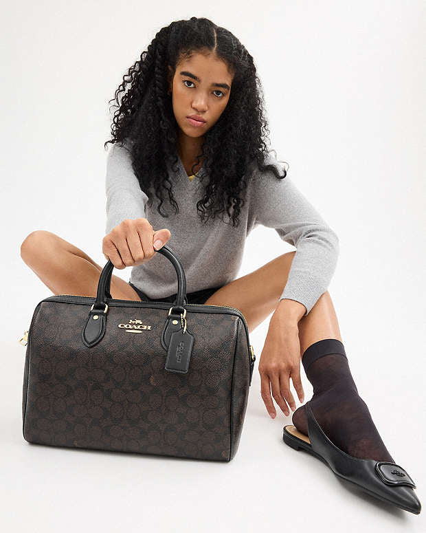 Grande sacoche Rowan en toile exclusive