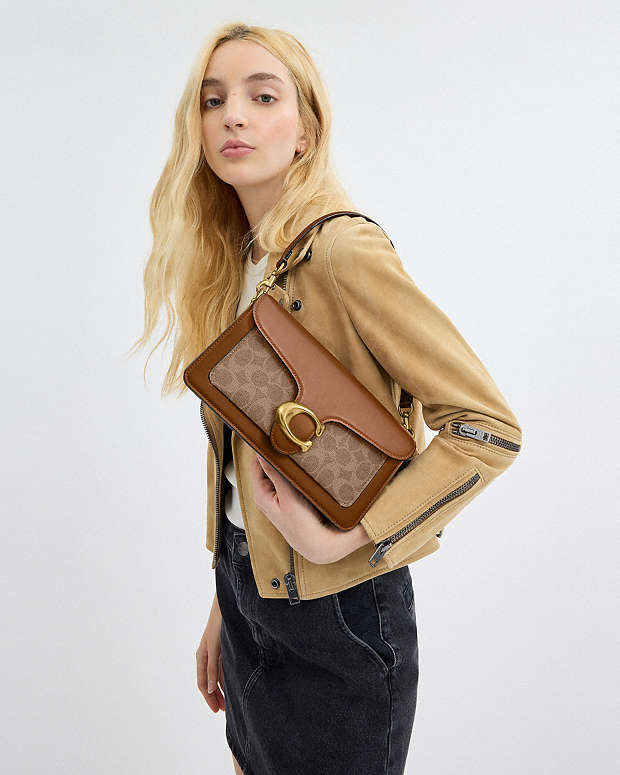 Sac épaule Tabby 26 en toile exclusive