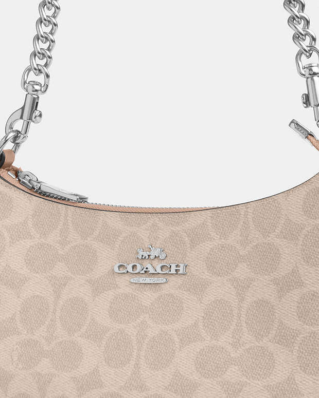 Sac épaule Teri en toile exclusive
