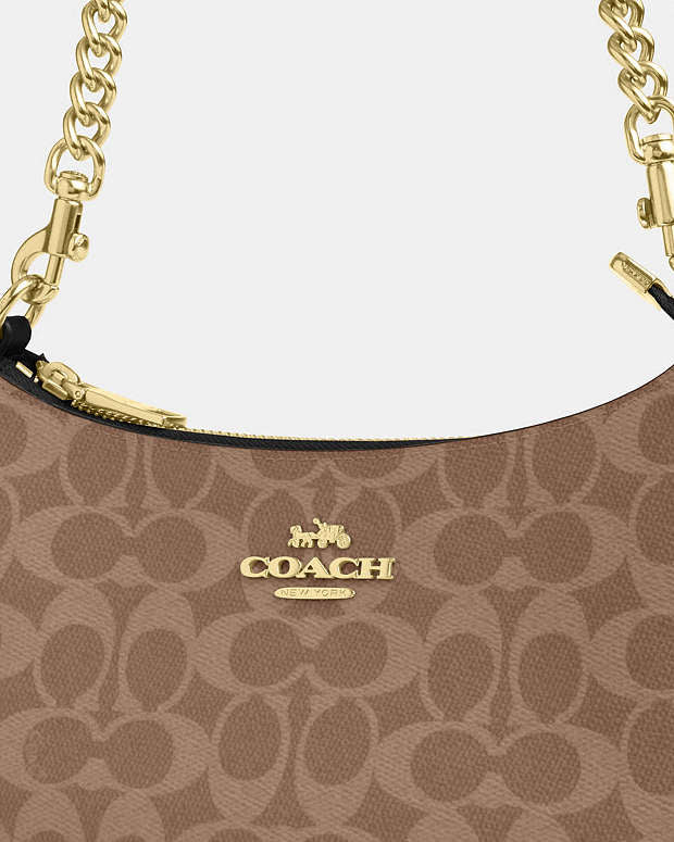 Sac épaule Teri en toile exclusive