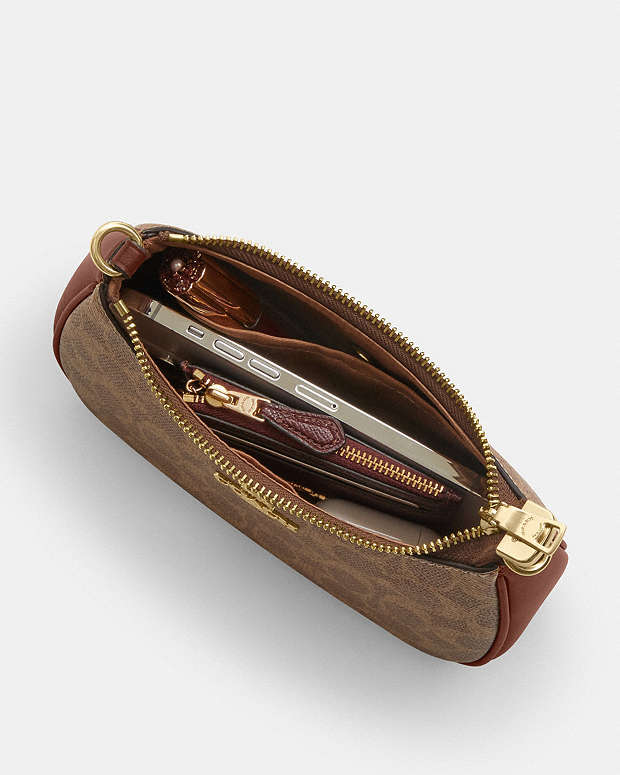 Mini sac bandoulière Teri en toile exclusive