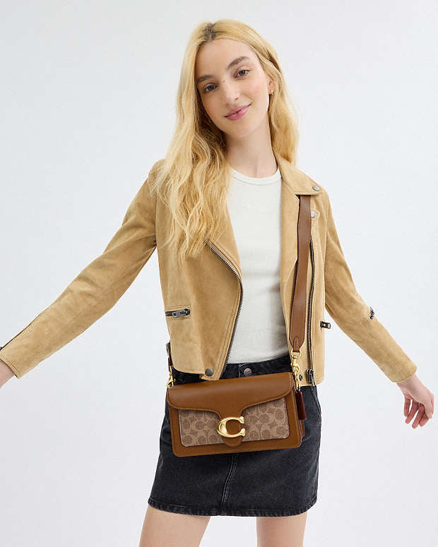 Sac épaule Tabby 26 en toile exclusive