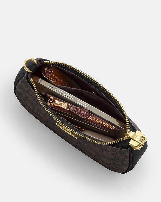 Mini sac bandoulière Teri en toile exclusive