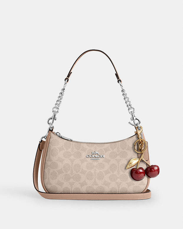 Sac épaule Teri en toile exclusive