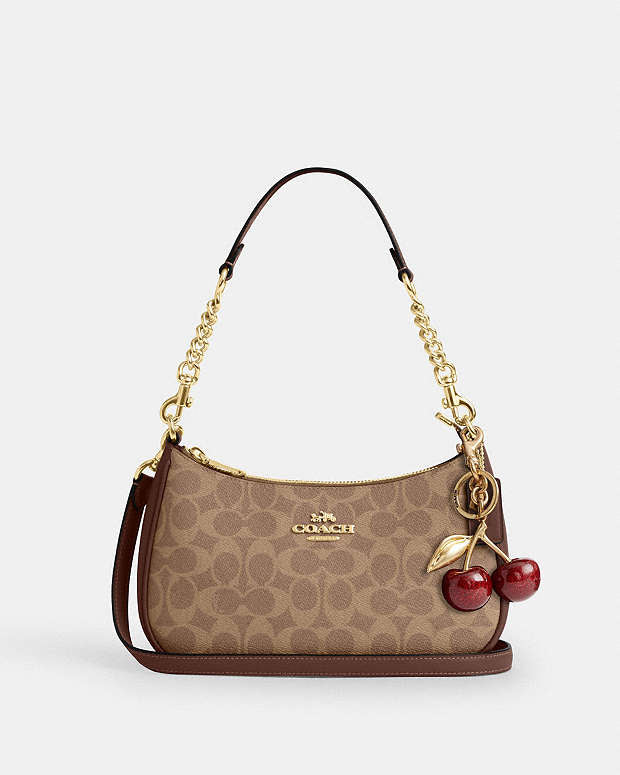 Sac épaule Teri en toile exclusive
