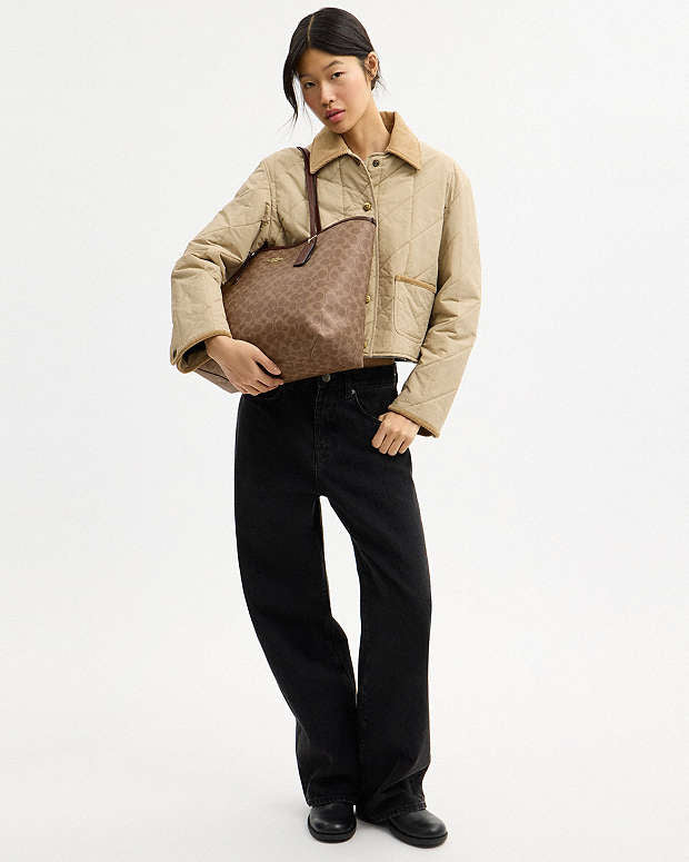 Cabas City en toile exclusive