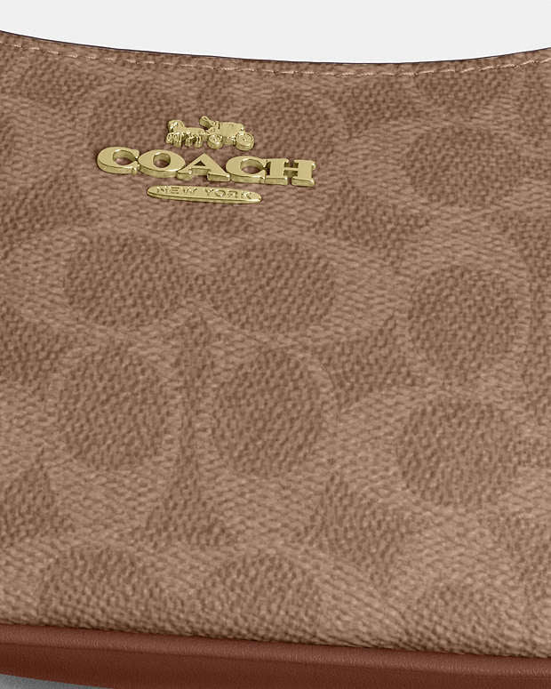 Mini sac bandoulière Teri en toile exclusive
