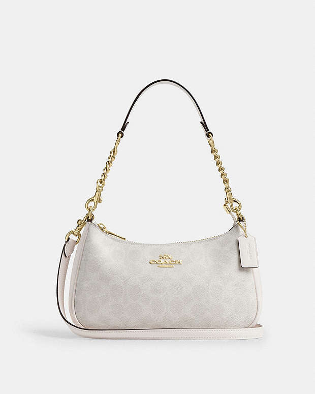 Sac épaule Teri en toile exclusive