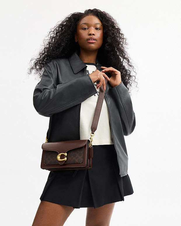 Sac épaule Tabby 26 en toile exclusive