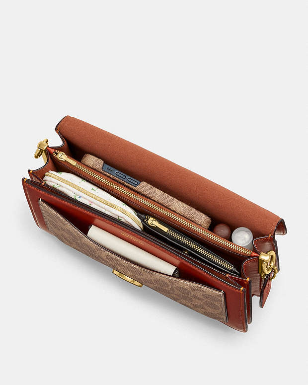 Sac épaule Tabby 26 en toile exclusive